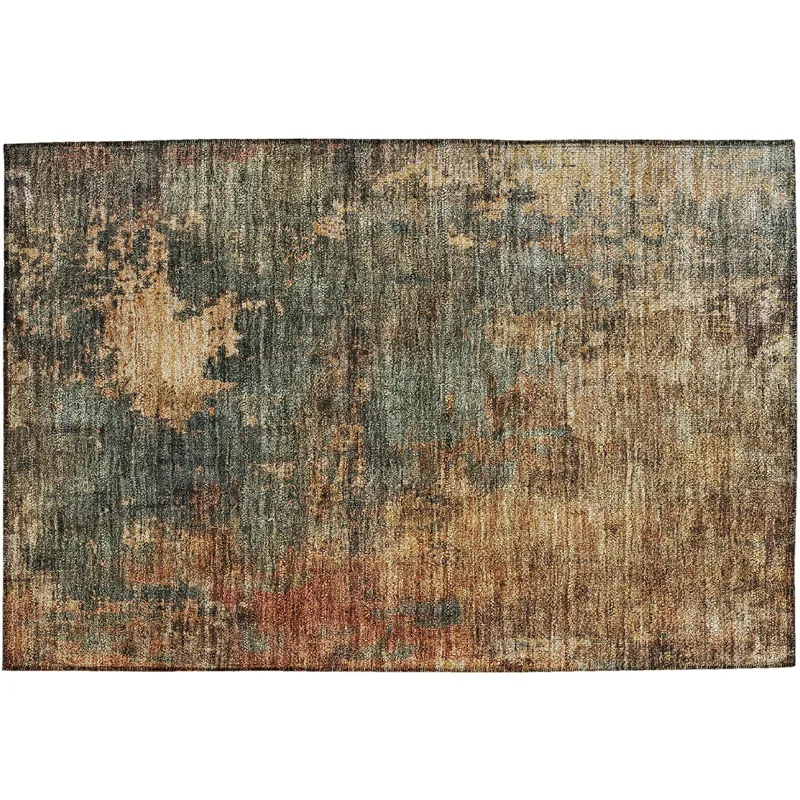 Indoor/Outdoor Nouveau Sage 1\'8\" x 2\'6\" Rug
