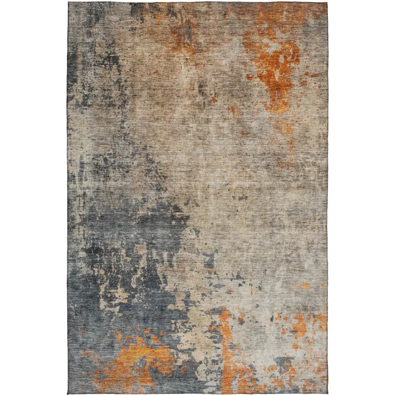 Indoor/Outdoor Nouveau Khaki 8\' x 10\' Rug
