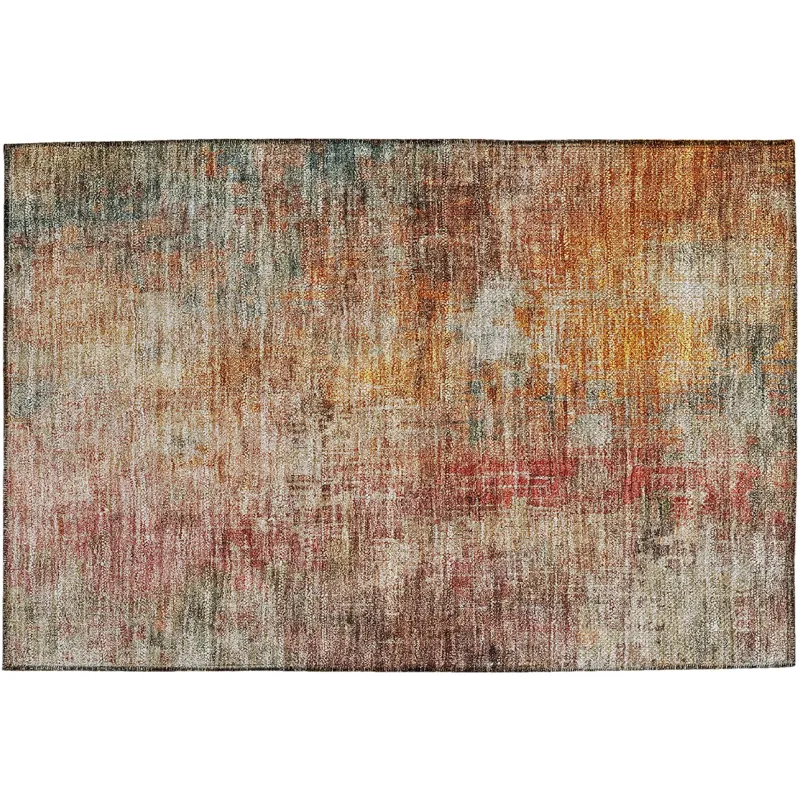 Indoor/Outdoor Nouveau Tan 1\'8\" x 2\'6\" Rug