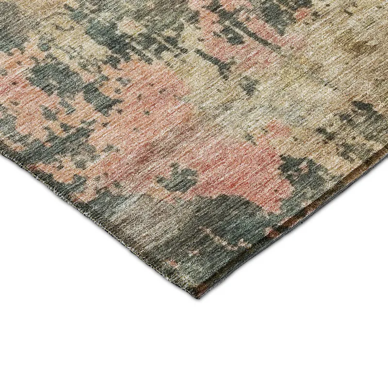 Indoor/Outdoor Nouveau Sage 3\' x 5\' Rug