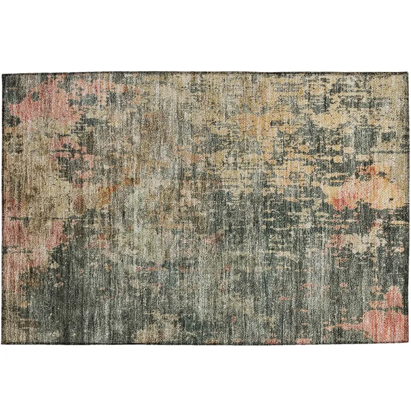 Indoor/Outdoor Nouveau Sage 1\'8\" x 2\'6\" Rug