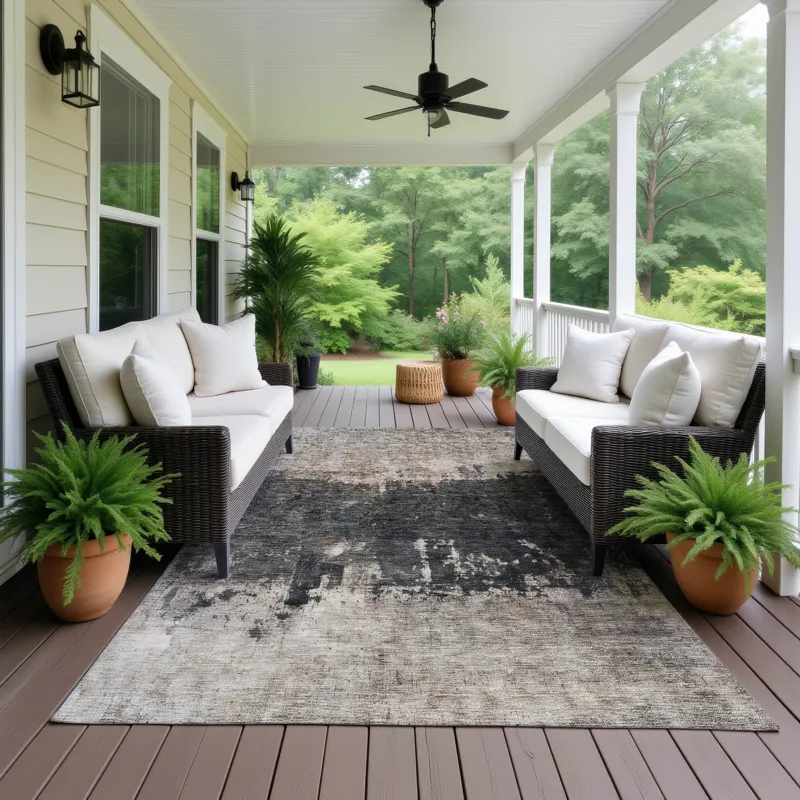 Indoor/Outdoor Nouveau Taupe 3\' x 5\' Rug
