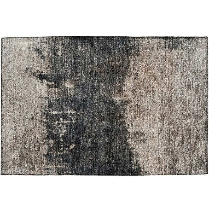 Indoor/Outdoor Nouveau Taupe 1\'8\" x 2\'6\" Rug