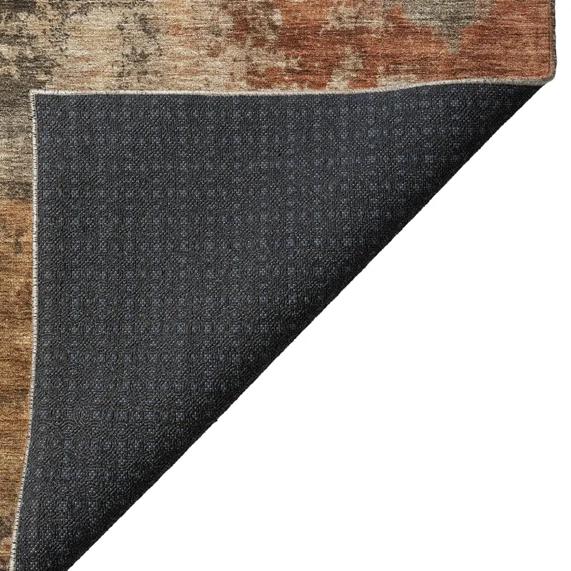 Indoor/Outdoor Nouveau Khaki 3\' x 5\' Rug