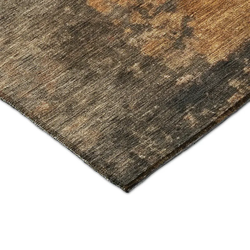 Indoor/Outdoor Nouveau Khaki 3\' x 5\' Rug