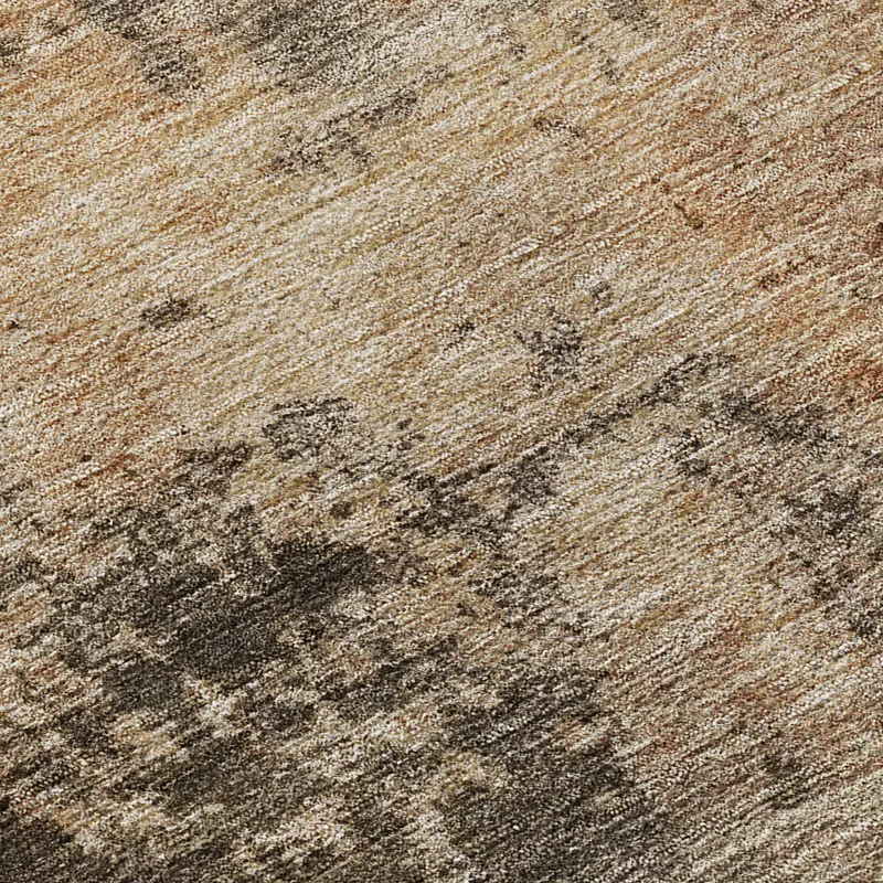 Indoor/Outdoor Nouveau Khaki 3\' x 5\' Rug