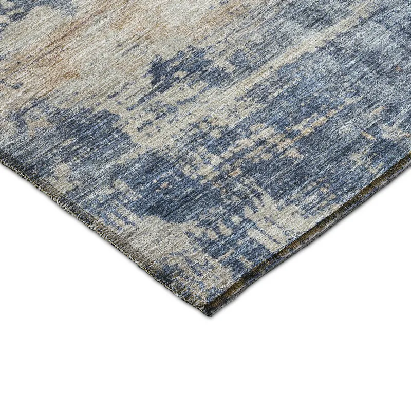 Indoor/Outdoor Nouveau Denim 9\' x 12\' Rug
