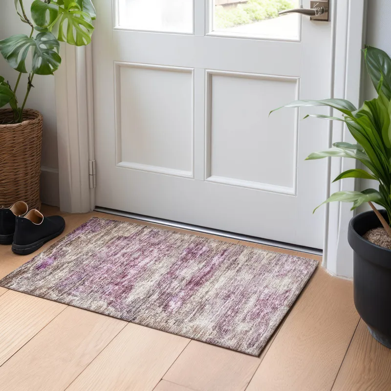Indoor/Outdoor Nouveau Blush 1\'8\" x 2\'6\" Rug