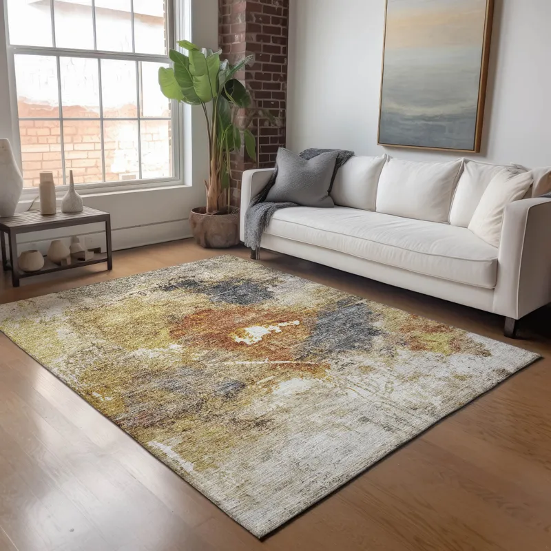 Indoor/Outdoor Nouveau Taupe 3\' x 5\' Rug