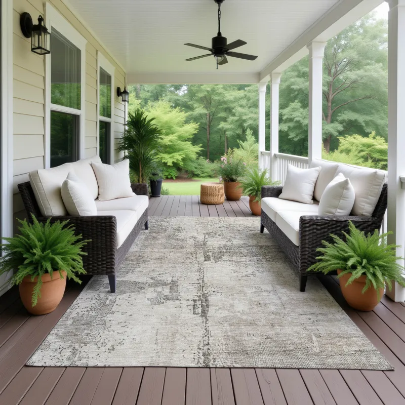 Indoor/Outdoor Nouveau Linen 8\' x 10\' Rug