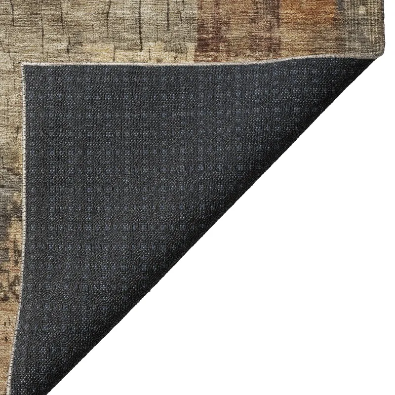 Indoor/Outdoor Nouveau Khaki 3\' x 5\' Rug