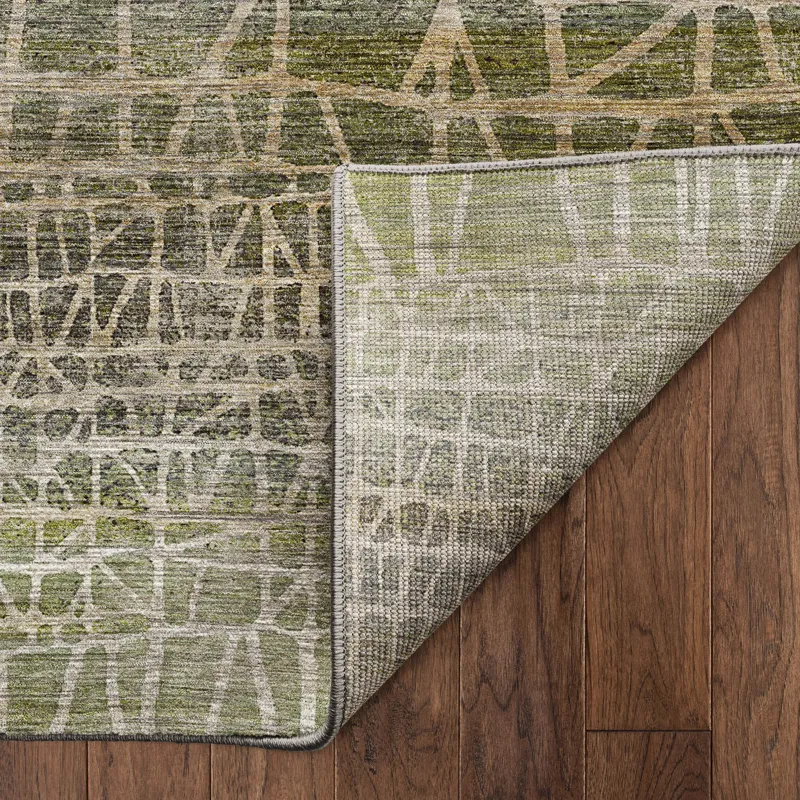 Machine Washable Nexus Fern 8\' x 10\' Rug