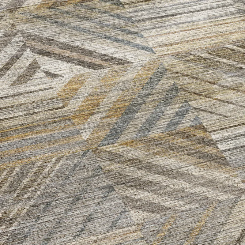 Machine Washable Nexus Beige 8\' x 10\' Rug