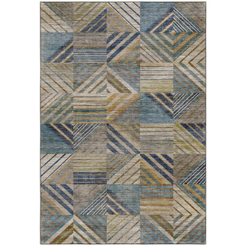 Machine Washable Nexus Denim 8\' x 10\' Rug