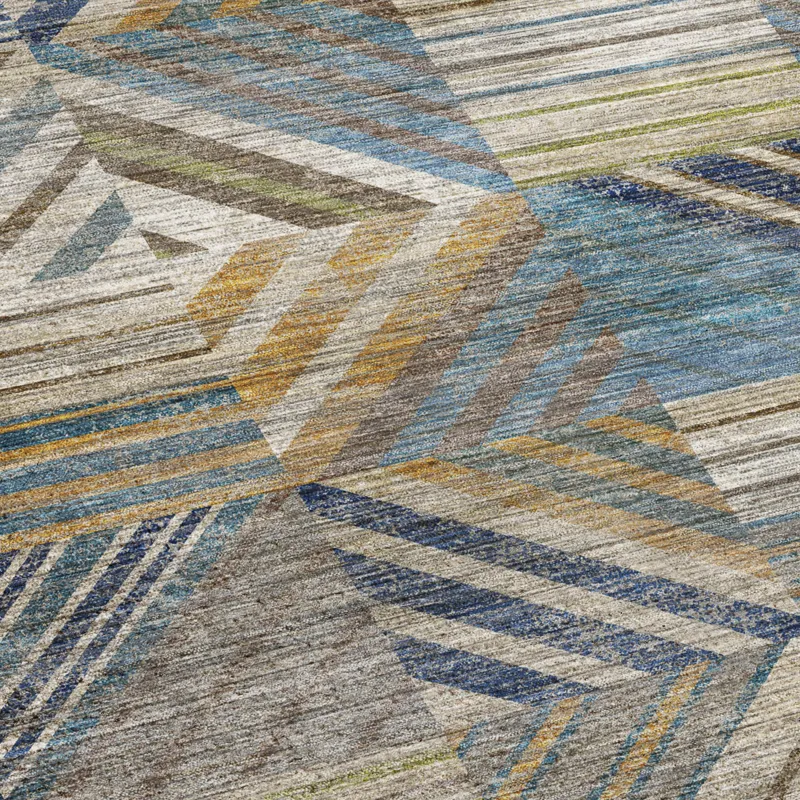 Machine Washable Nexus Denim 8\' x 10\' Rug