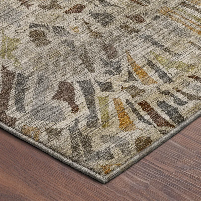 Machine Washable Nexus Ivory 3\' x 5\' Rug