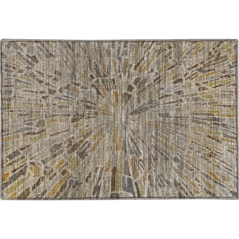 Machine Washable Nexus Ivory 1\'8\" x 2\'6\" Rug