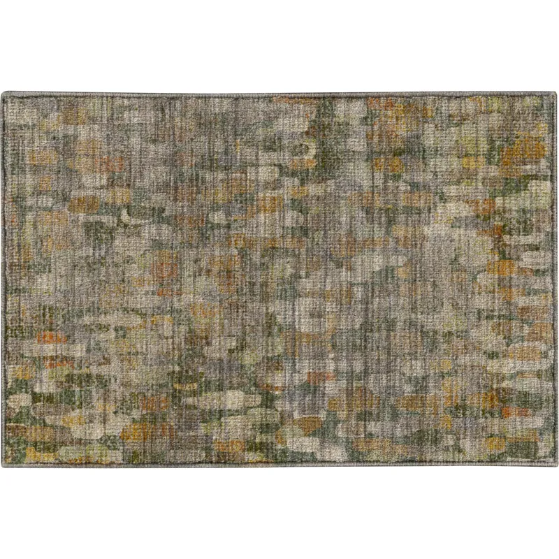 Machine Washable Nexus Basil 1\'8\" x 2\'6\" Rug