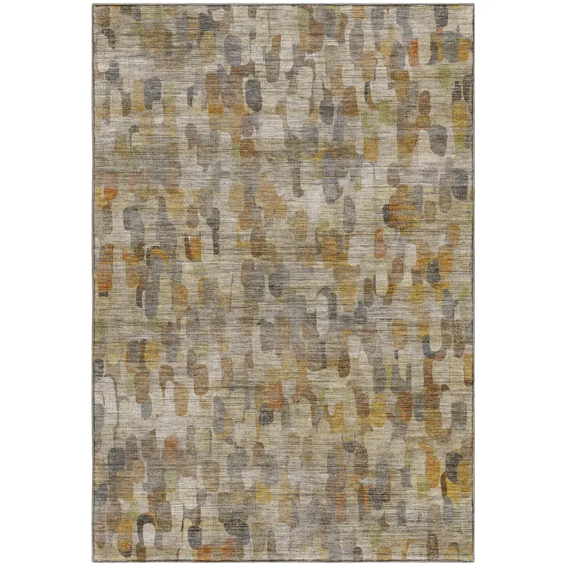 Machine Washable Nexus Beige 9\' x 12\' Rug