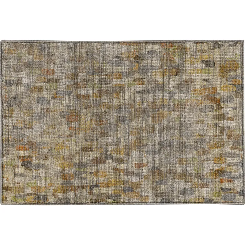 Machine Washable Nexus Beige 1\'8\" x 2\'6\" Rug