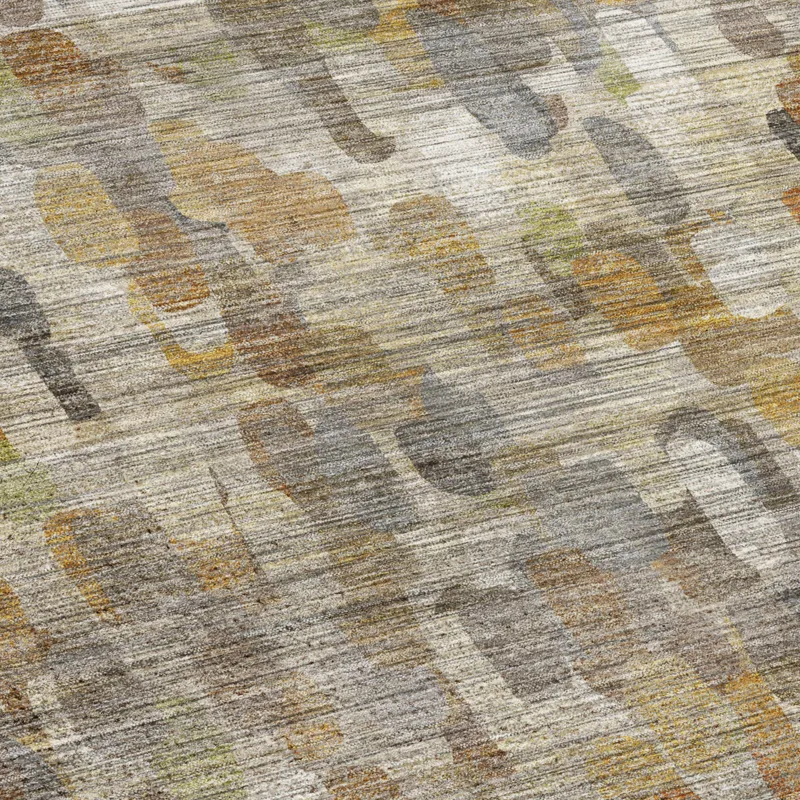 Machine Washable Nexus Beige 2\'3\" x 7\'6\" Runner Rug