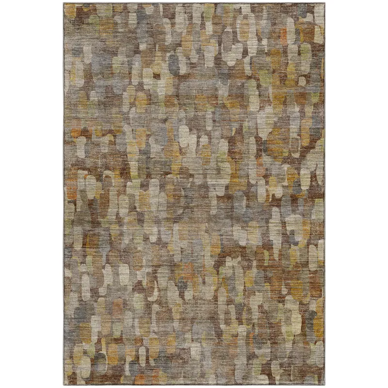 Machine Washable Nexus Chocolate 8\' x 10\' Rug
