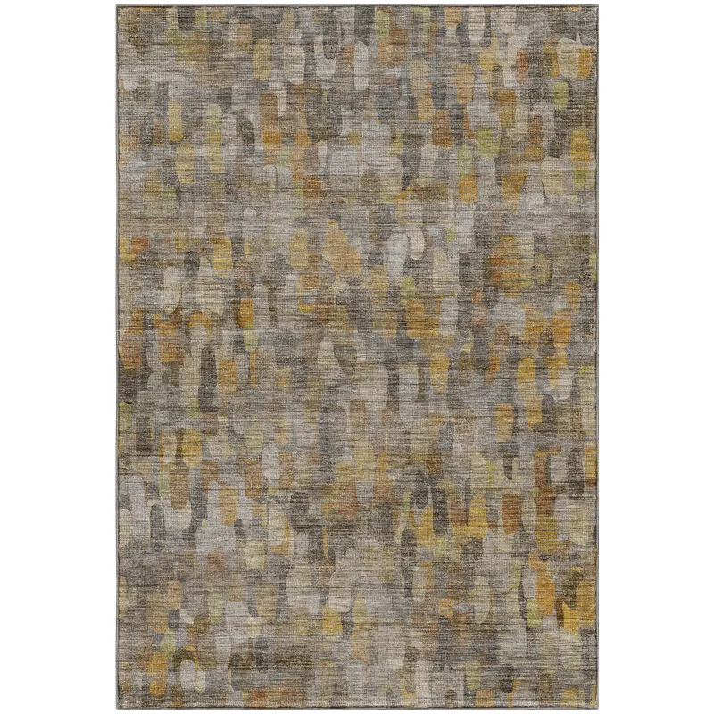 Machine Washable Nexus Gray 9\' x 12\' Rug