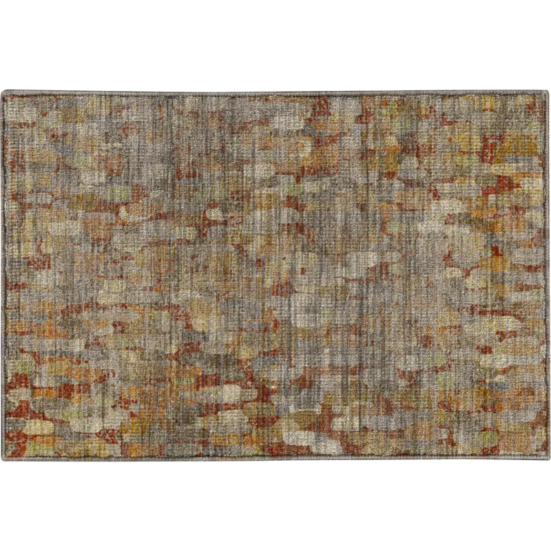 Machine Washable Nexus Paprika 1\'8\" x 2\'6\" Rug