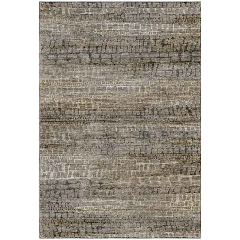 Machine Washable Nexus Gray 9\' x 12\' Rug