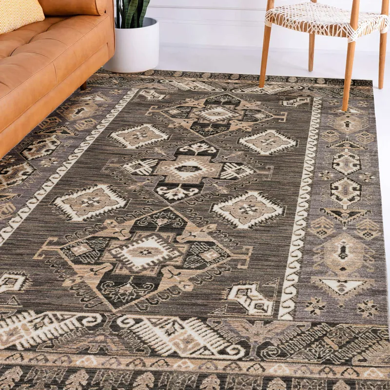 Odessa Pewter 7\'10\" x 10\' Rug