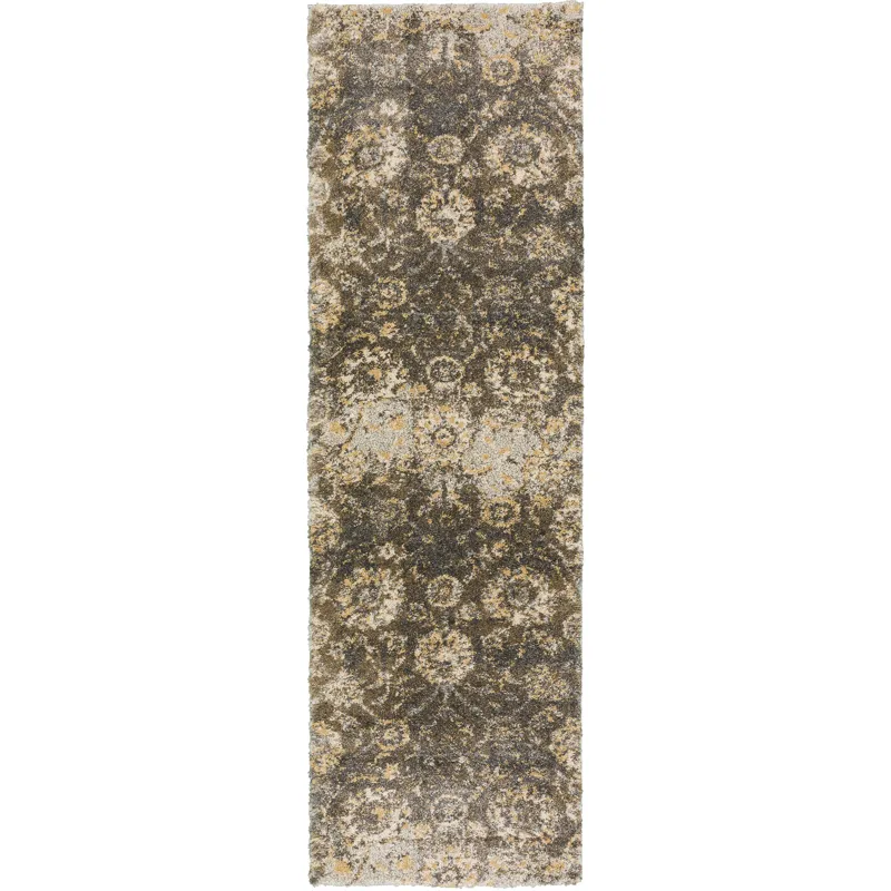 Orleans Taupe 2\'3\" x 7\'5\" Runner Rug