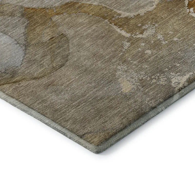 Luxury Washable Odyssey Chocolate 5\' x 7\'6\" Rug