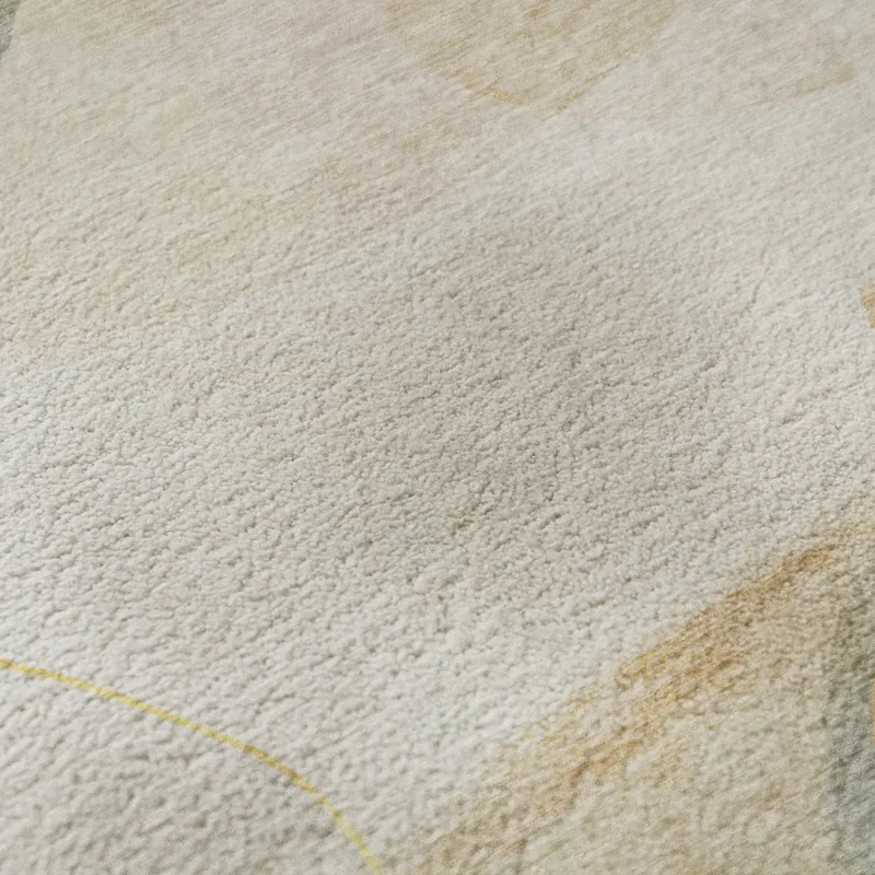 Luxury Washable Odyssey Beige 8\' x 10\' Rug