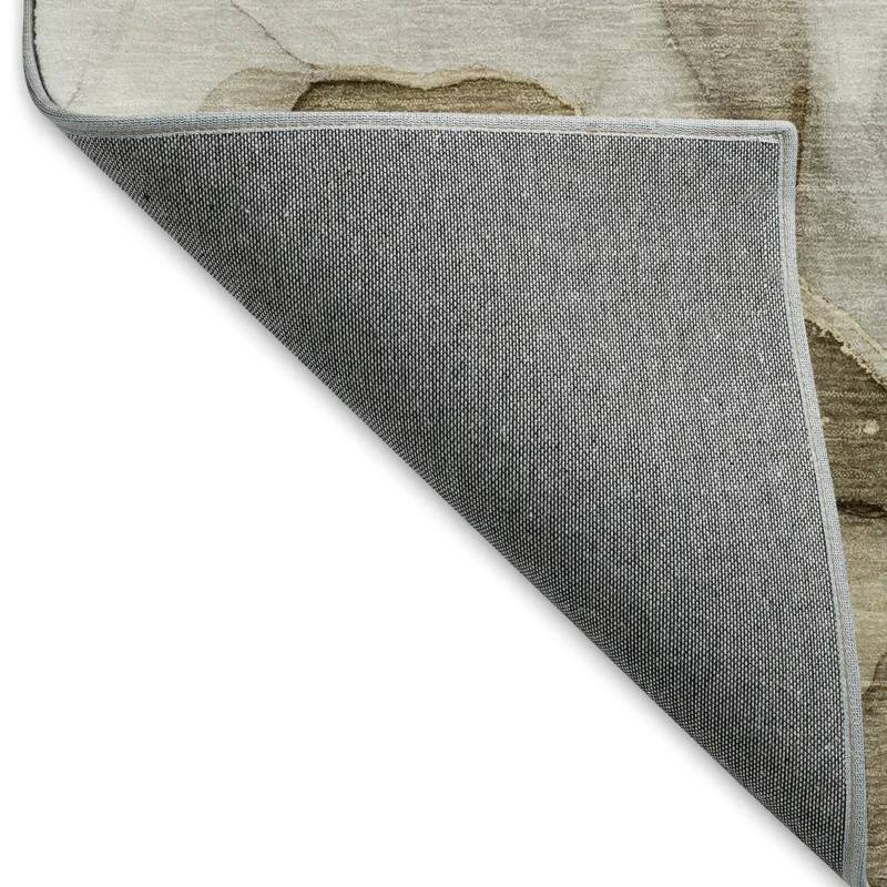 Luxury Washable Odyssey Taupe 10\' x 14\' Rug