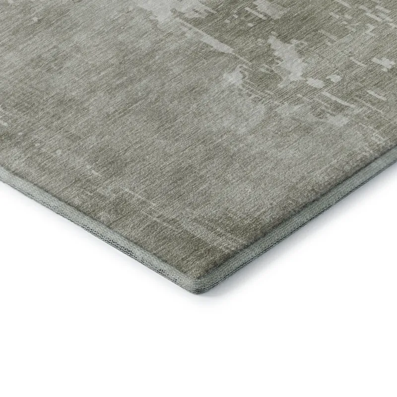 Machine Washable Indoor/Outdoor Pacifica Linen 9\' x 12\' Rug
