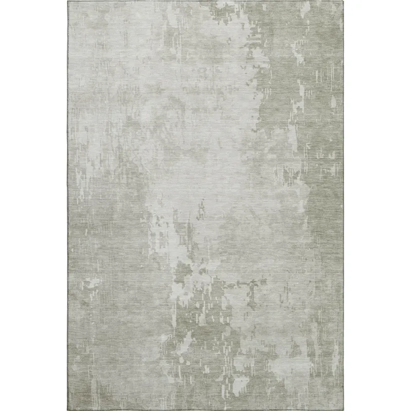 Machine Washable Indoor/Outdoor Pacifica Linen 9\' x 12\' Rug