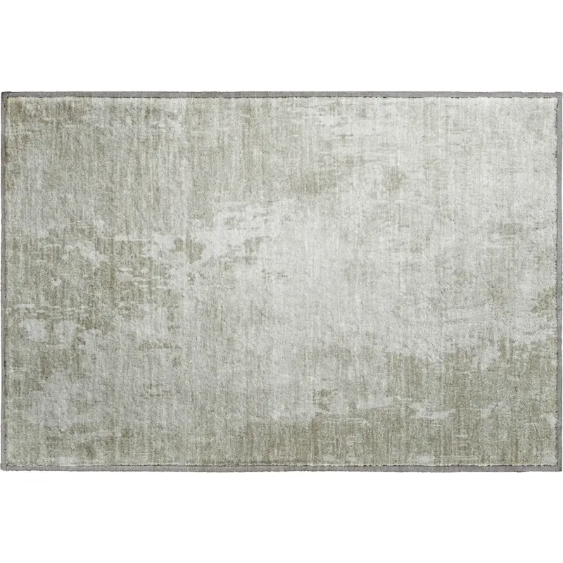 Machine Washable Indoor/Outdoor Pacifica Linen 1\'8\" x 2\'6\" Rug