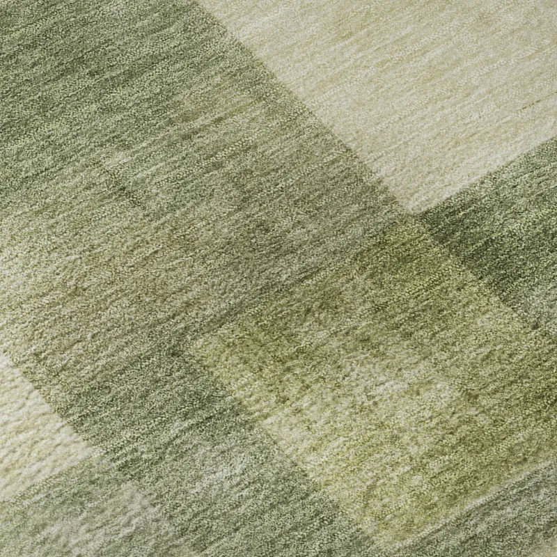 Machine Washable Indoor/Outdoor Pacifica Aloe 8\' x 10\' Rug