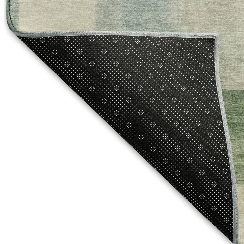 Machine Washable Indoor/Outdoor Pacifica Seafoam 5\' x 7\'6\" Rug