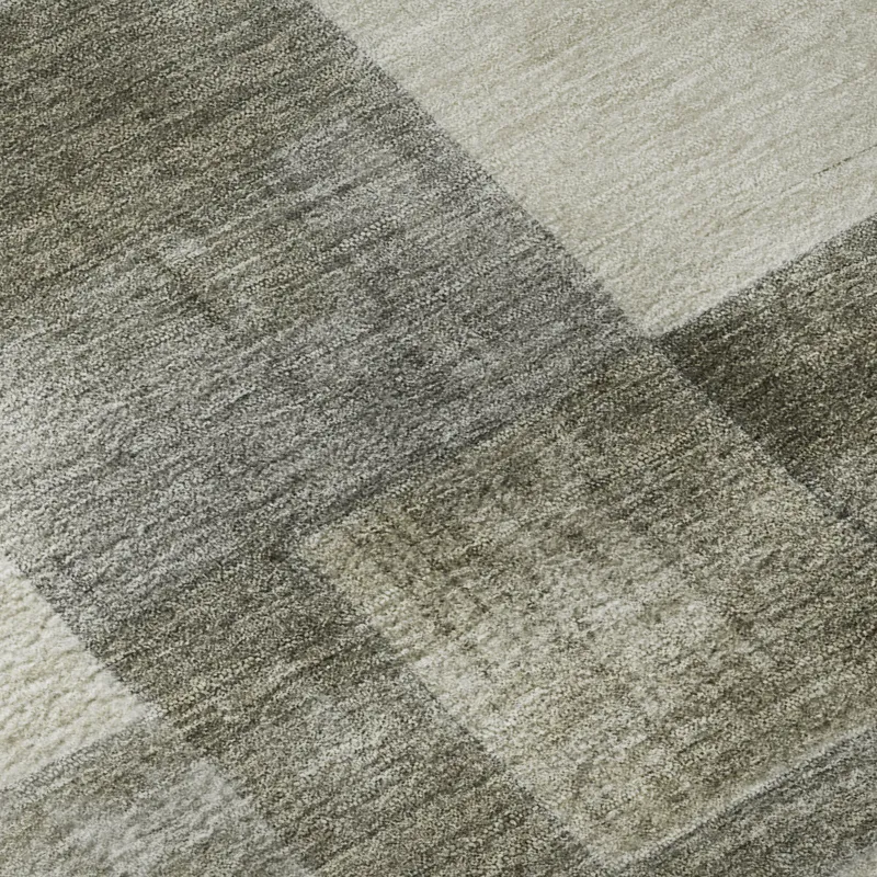 Machine Washable Indoor/Outdoor Pacifica Taupe 8\' x 10\' Rug