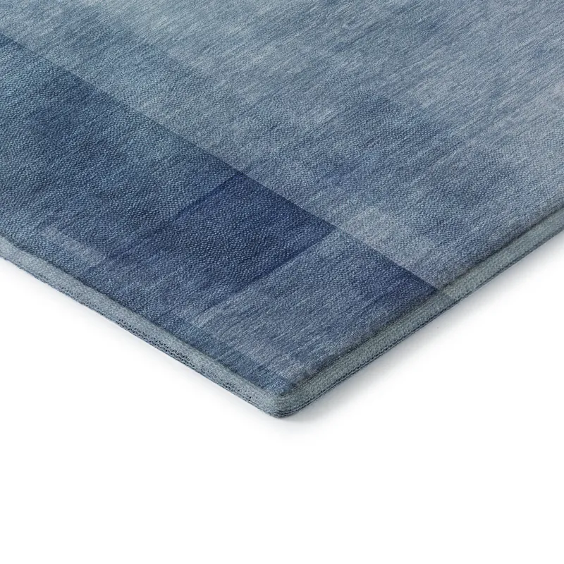 Machine Washable Indoor/Outdoor Pacifica Blue 10\' x 14\' Rug