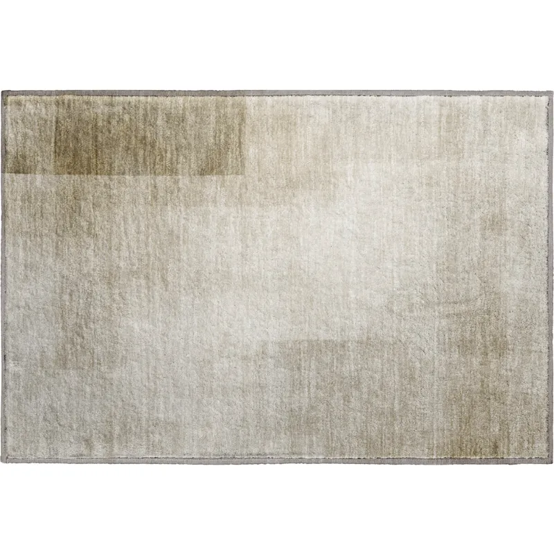 Machine Washable Indoor/Outdoor Pacifica Khaki 1\'8\" x 2\'6\" Rug