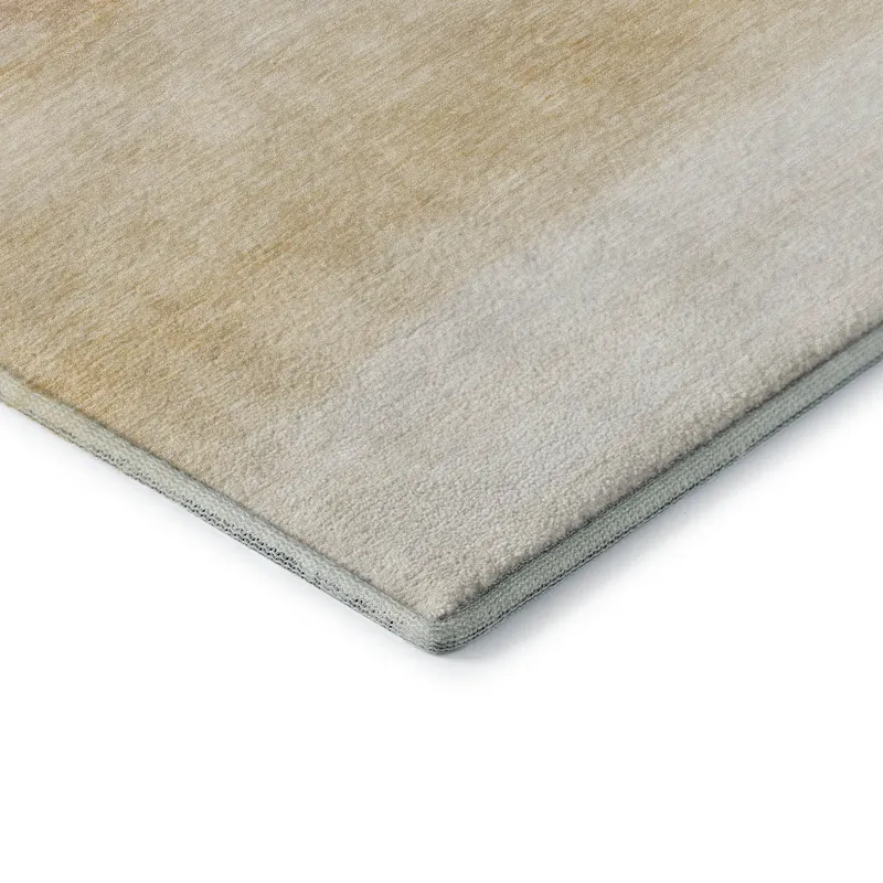 Machine Washable Indoor/Outdoor Pacifica Coral 3\' x 5\' Rug