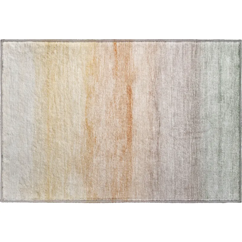 Machine Washable Indoor/Outdoor Pacifica Coral 1\'8\" x 2\'6\" Rug
