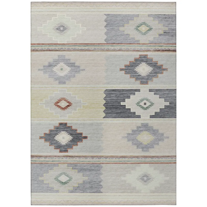 Indoor/Outdoor Phoenix Ivory Washable 8\' x 10\' Rug