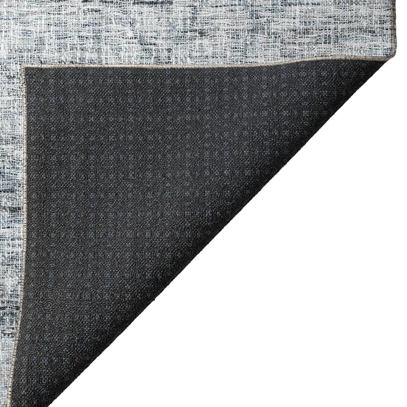 Luxury Washable Indoor/Outdoor Portico Blue 8\' x 10\' Rug