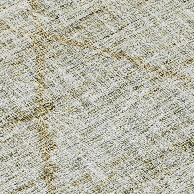 Luxury Washable Indoor/Outdoor Portico Wheat 9\' x 12\' Rug