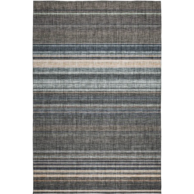 Luxury Washable Indoor/Outdoor Portico Chocolate 3\' x 5\' Rug
