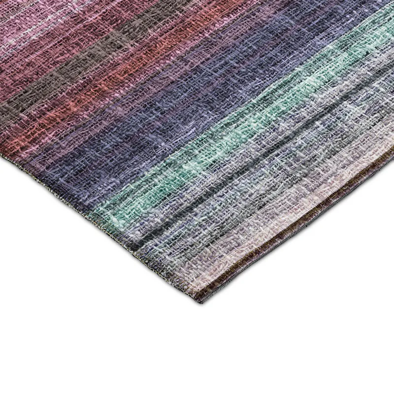 Luxury Washable Indoor/Outdoor Portico Lavender 10\' x 14\' Rug