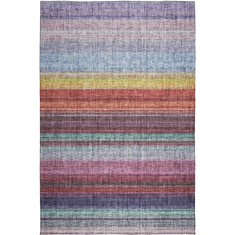 Luxury Washable Indoor/Outdoor Portico Lavender 10\' x 14\' Rug
